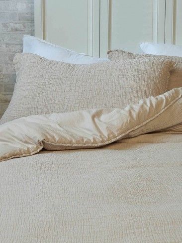 Super Soft Duvet Cover Set in Linen